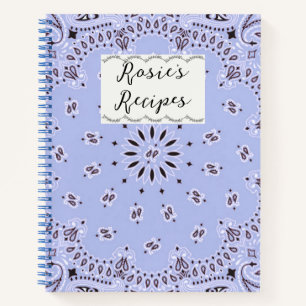 Blue Bandanna Recipe Book