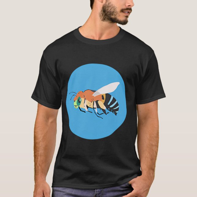 Blue Banded Bee T-Shirt (Front)