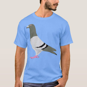 Blue Bar Homing Pigeon T-Shirt