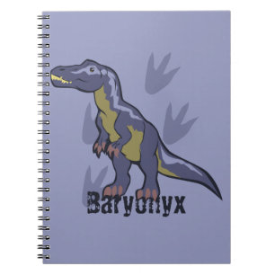 Blue Baryonyx Notebook