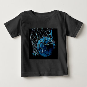 Blue Basketball Baby T-Shirt