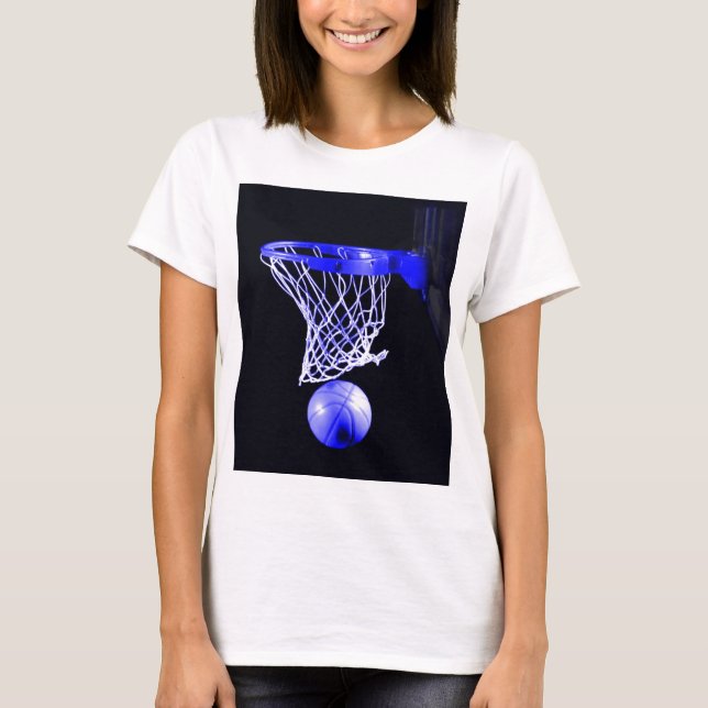 Blue Basketball T-Shirt (Front)