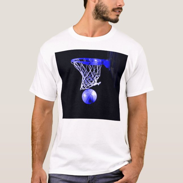 Blue Basketball T-Shirt (Front)