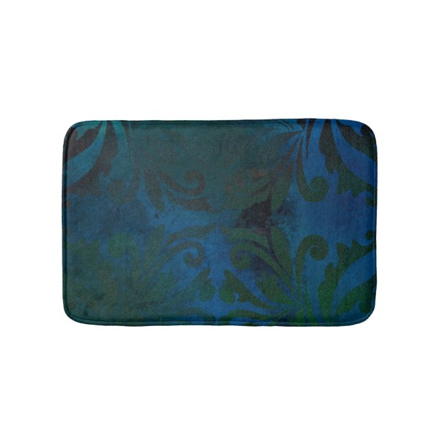 blue bath mat (Front)