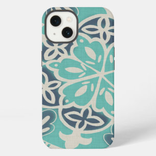Blue Batik Tile I iPhone 13 Case