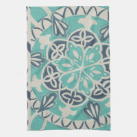 Blue Batik Tile I