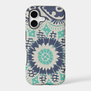 Blue Batik Tile III