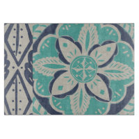 Blue Batik Tile IV