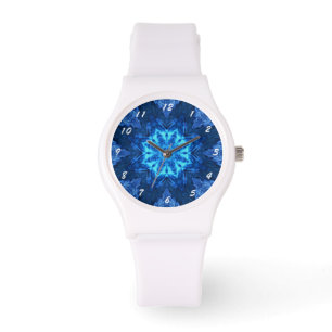 Blue Batik Watch