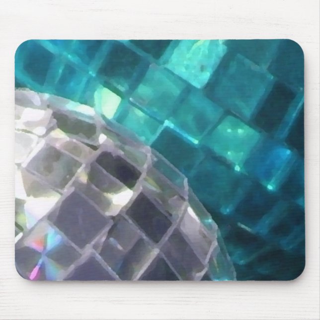 Blue Baubles detail mousepad (Front)