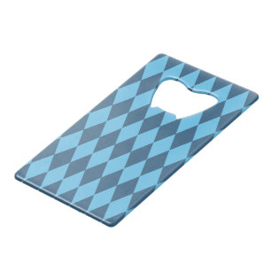 Blue Bavaria Rhombus Flag Pattern