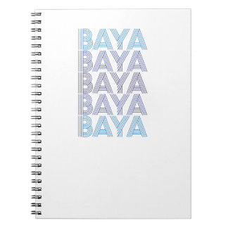 Blue Baya Notebook