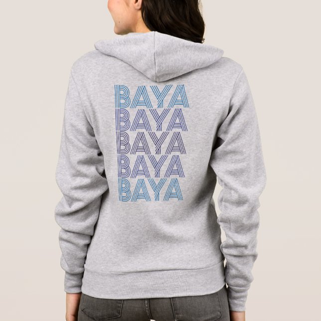 Blue Bayas/Dizi Logo Sweatshirt (Back)