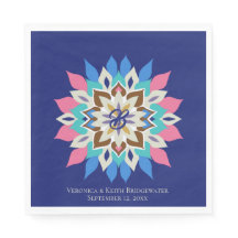 Blue Bayou 6.5 x 6.5-inch Wedding Napkins