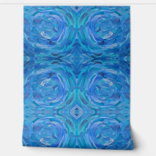 Blue Bayou Abstract Peel & Stick Wallpaper