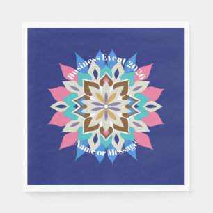 Blue Bayou Business Event 6.5 x 6.5 in. Paper Napkin