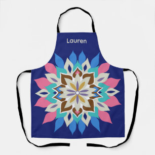 Blue Bayou Print Apron