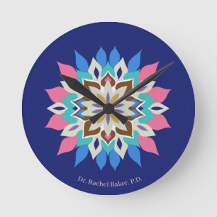 Blue Bayou  Round Clock