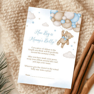 Blue Bear Balloons How Big is Mummy's Belly Game