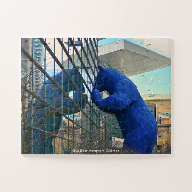 Blue Bear Monument Colorado Jigsaw Puzzle (Horizontal)