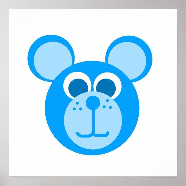 blue bear poster (Front)