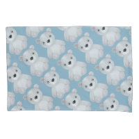 Blue Bear Watercolor Bedding