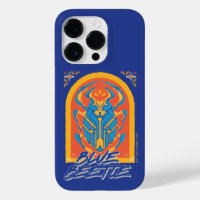 Blue Beetle Scarab Talavera Graphic