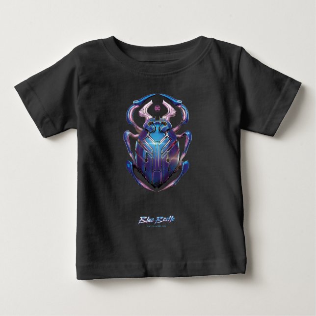 Blue Beetle Scarab Theatrical Poster Baby T-Shirt (Front)