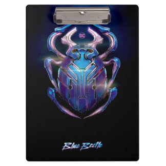 Blue Beetle Scarab Theatrical Poster Clipboard