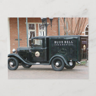 Blue Bell Creamery Truck Postcard