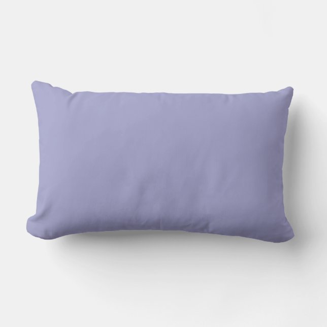 Blue bell (solid colour)  lumbar cushion (Front)