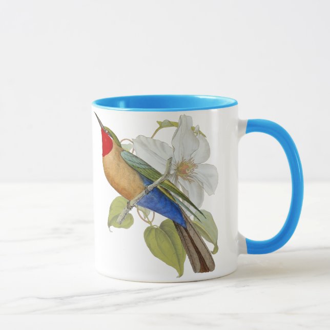 Blue Bellied Bee Eater and Empress of India Mug (Right)