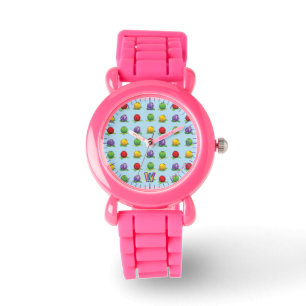 Blue Berry Pattern Watch
