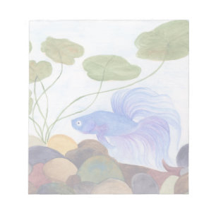Blue Betta Notepad