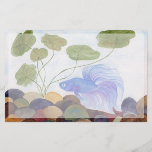 Blue Betta Stationery