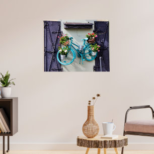 Blue Bicycle  Poster