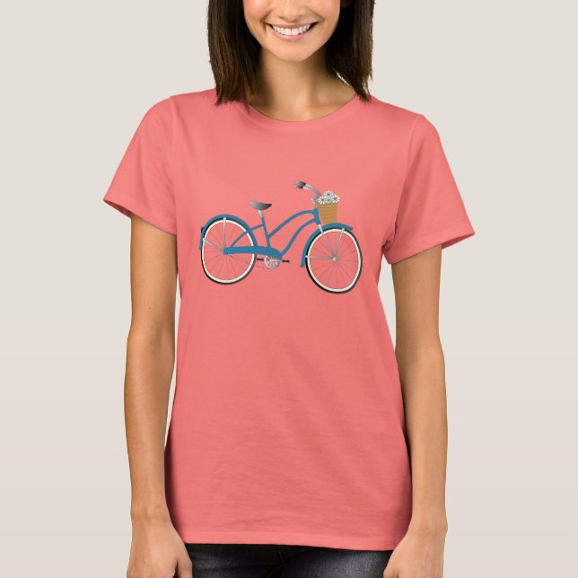 Blue Bicycle T-Shirt (Front)