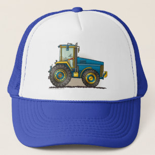 Blue Big Tractor Hats