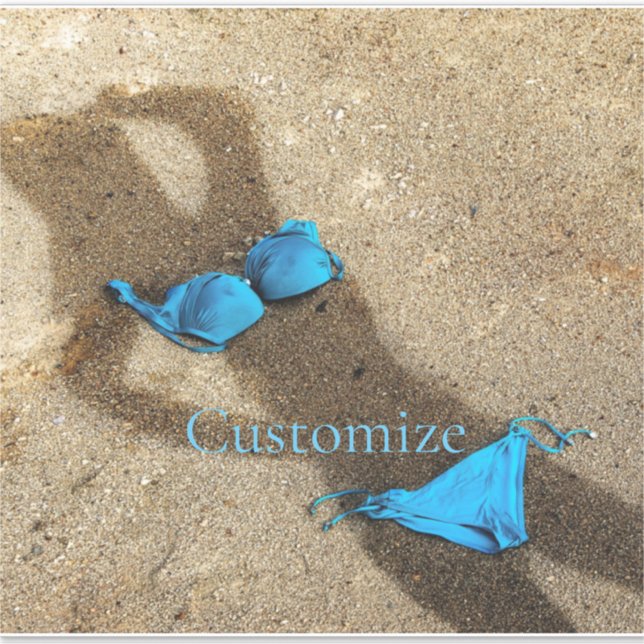 Blue Bikini Beach Sand Thunder_Cove  (Front)