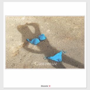 Blue Bikini Beach Sand Thunder_Cove