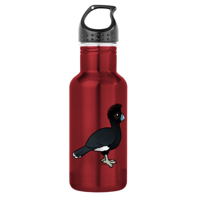 Blue-billed Curassow Water Bottle (Front)