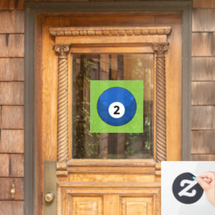 Blue Billiard Ball Number Two