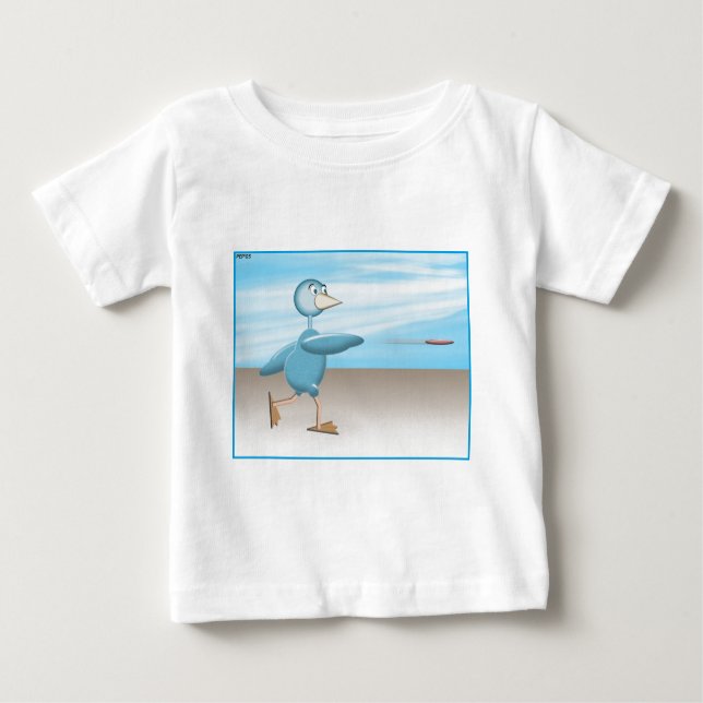 Blue Bird Baby T-Shirt (Front)
