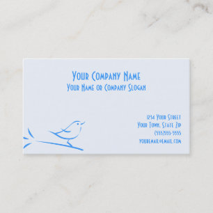 Blue Bird Business Card