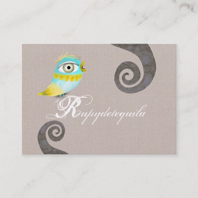 Blue bird Business Card (Front)