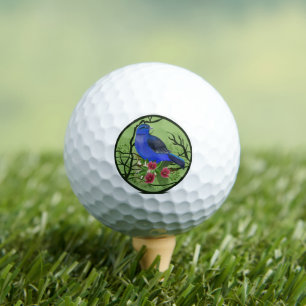 Blue bird golf balls