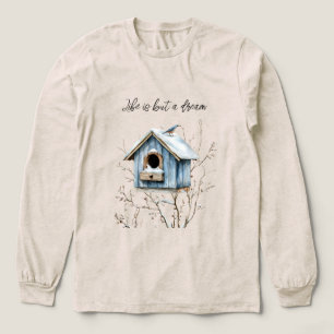 Blue Bird House Tri-Blend Shirt