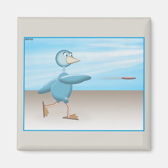 Blue Bird Magnet (Front)