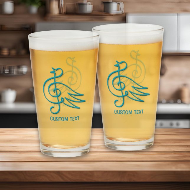 Blue Bird Music Glass (Creator Uploaded)