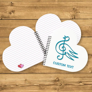 Blue Bird Music Notebook
